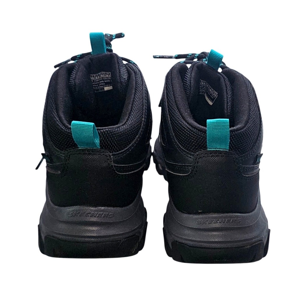 Skechers Relaxed Fit Edgemont Black Waterproof Hiking Boots  Womens Size 9.5 - Picture 5 of 9